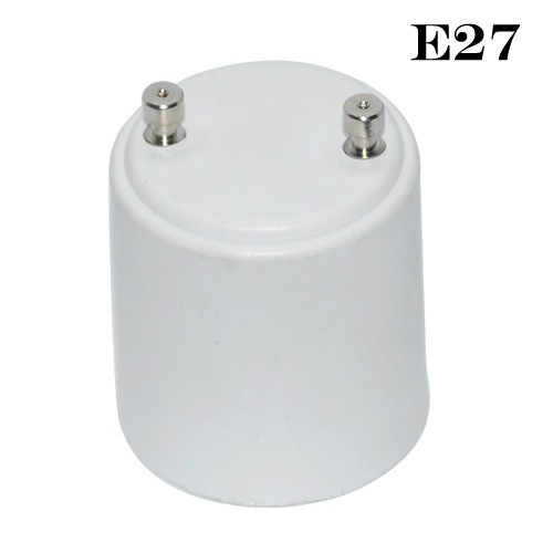 foxanon brand 2014 new gu24 to e27 adapter converter lamp holder adapter e27~gu24 adapter converter 10pcs/lot