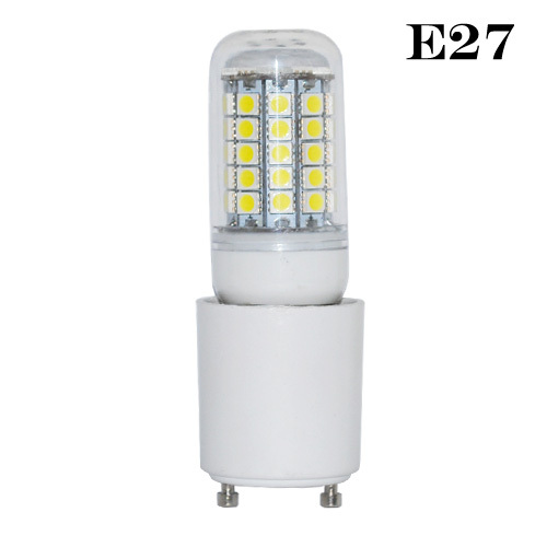 foxanon brand 2014 new gu24 to e27 adapter converter lamp holder adapter e27~gu24 adapter converter 10pcs/lot