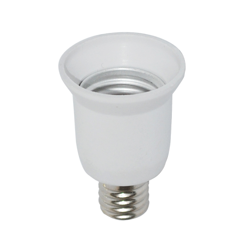 foxanon brand e17 lamp socket e17 to e27 adapter converter holder lamp base for led light bulbs lighting use 1pcs/lot