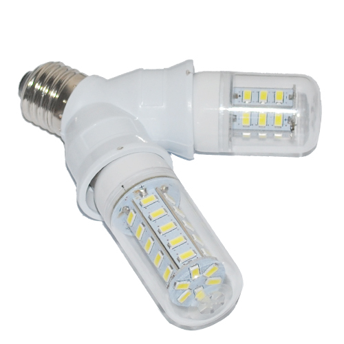 foxanon brand e27 to 2 e27 light lamp bulb adapter converte 2e27 lamp holder converter led corn ure 10pcs/lot