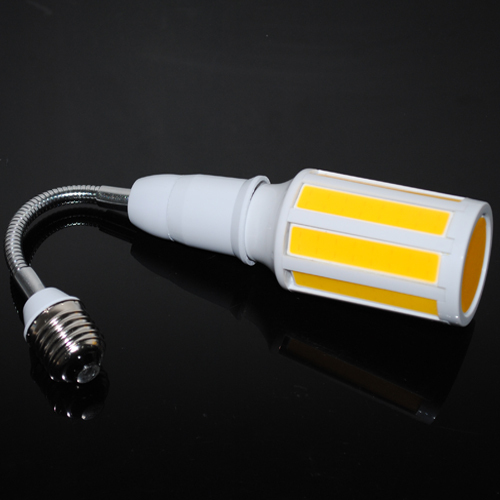 foxanon brand e27 to e27 20cm length flexible extend extension led light lamp bulb adapter converter socket holder 10pcs/lot