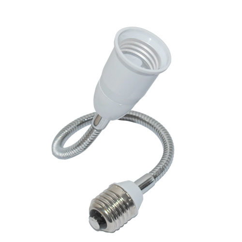 foxanon brand e27 to e27 35cm length flexible extend extension led light lamp bulb adapter converter socket holder 1pcs/lot