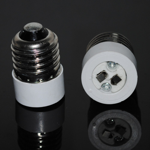 foxanon brand e27 to mr16 ceramics lamp base adapter, lamp holder converter, mr16 lamp holder, e27 lamp base 10pcs/lot