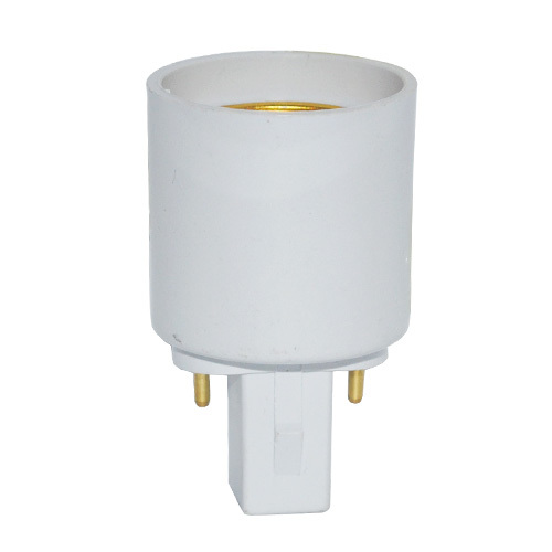 foxanon brand g24 to e27 socket base led halogen cfl light bulb lamp adapter converter holder 1pcs/lot
