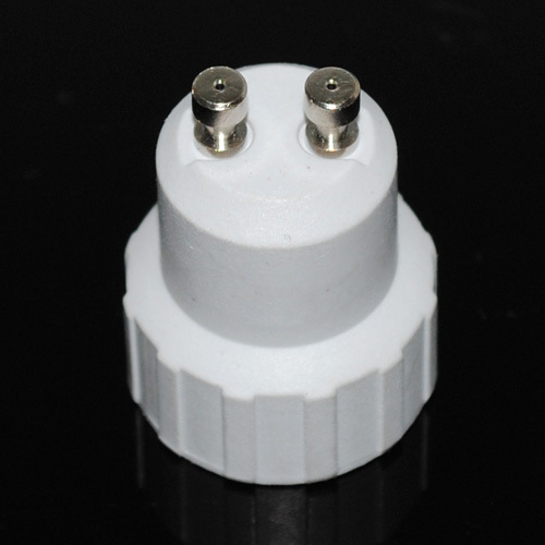 foxanon brand gu10 to e14 adapter converter led halogen cfl light bulb lamp adapter gu10-e14 converter 10pcs/lot