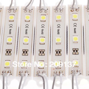 drop 5050 white led module lamp 12v waterproof ip65 warranty 2 years 200pcs/lot -