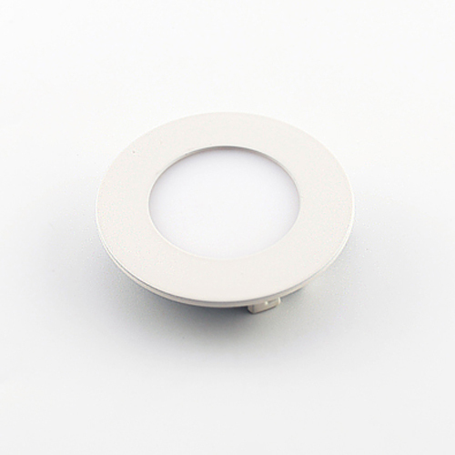 new ultra thin design 3 inch 3w led ceiling recessed downlight / round panel light, 65mm hole, 1pc/lot
