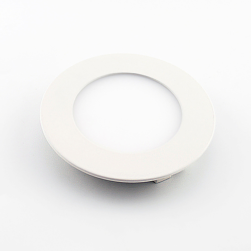 new ultra thin design 5 inch 6w led ceiling recessed downlight / round panel light, 105mm hole, 10pc/lot