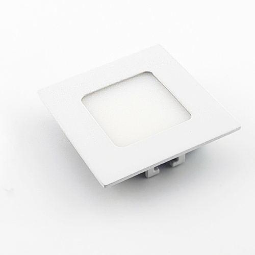 ultra thin design 3w led ceiling recessed grid downlight / square panel light 90mm, 1pc/lot