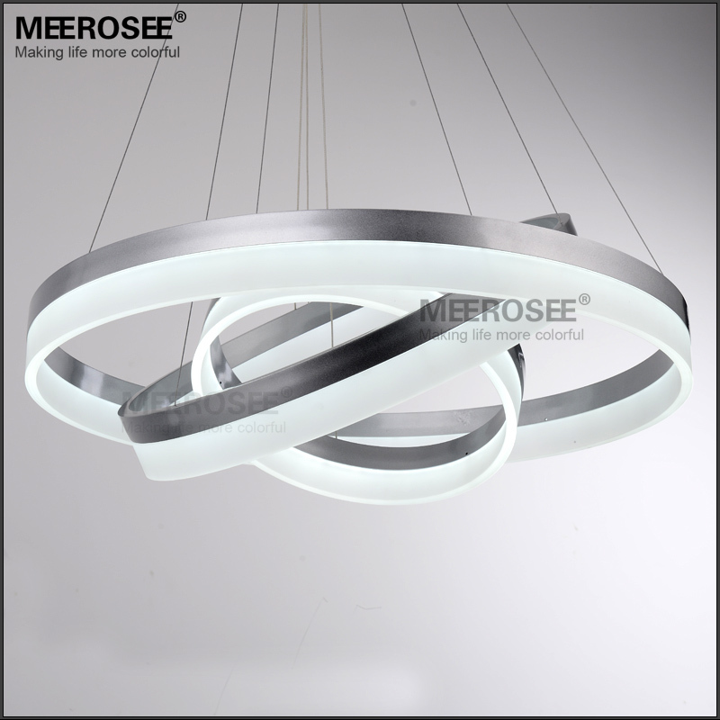 modern led ring pendant light arcylic circle led pendant suspension light fixture md5060 led smd5050