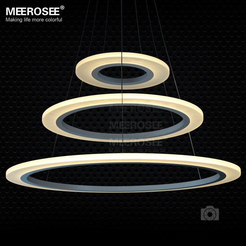new arrival modern led chandelier light / lamp / lighting fixture led circle ring chandelier lusters smd3014 led md5057