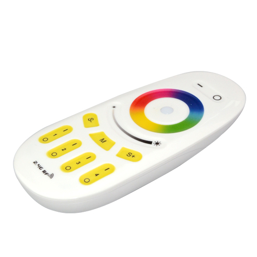 1pcs lot 2015 mi light wireless 2.4g 4-zone rgbw rf wifi led dimmable remote controller for for led lamps bulb led strip