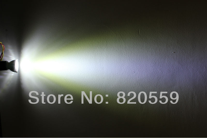 10pcs e27 9w ac85~265v dimmable white/warm white/cold white led spot light led downlight lamp