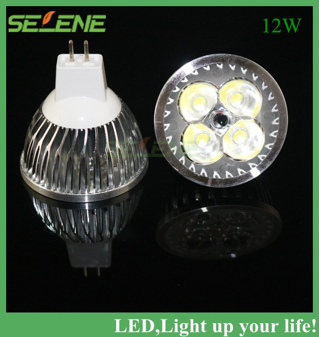 1pc high lumen cree mr16 led spot light lamp 12v 9w 12w 15w led spotlight bulb lamp warm /cool white