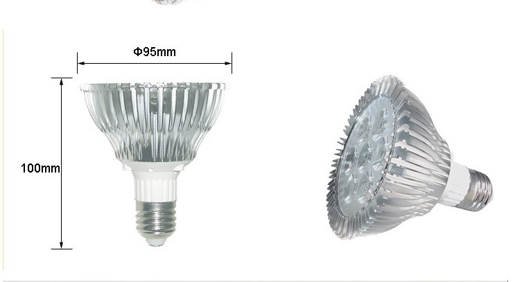 7w e27 led light par30 led lamp bulbs e27 par 30 spotlight cool white|warm white 85-265by express 2pcs/lot