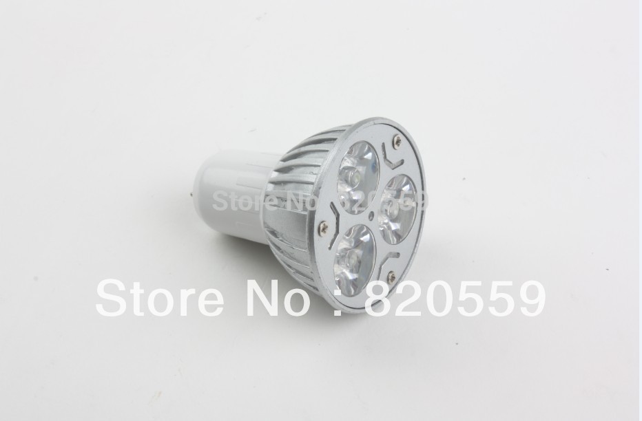 gu10 gu5.3 e27 e14 3w ac85-265v led spotlight bulb warm white / cool white