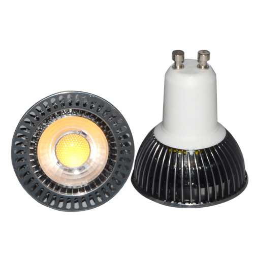 led spotlight cob gu10 85-265v 220v 110v 127v aluminum lamps gu 10 5w spot light led bulb candle downlight lighting 4pcs/lot