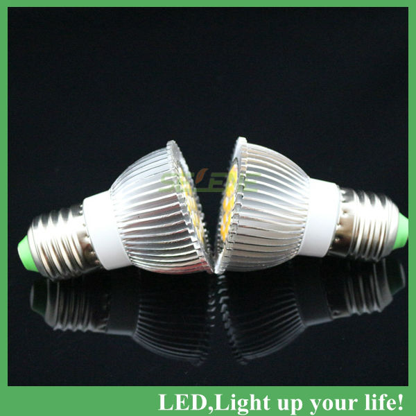 new, 10pcs/lot e27 5730 smd led 15led 6w 600lms led spotlight spot lamp bulb 85-265v