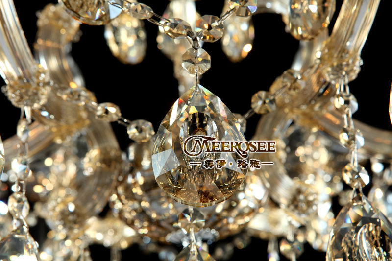 cognac 6 lights living room lampadario chandelier hanging lamp modern chrystal chandelier md8477c d620mm h550mm