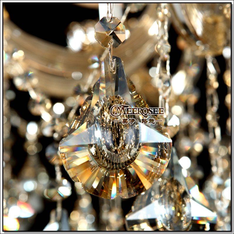 incandescent luminaire suitable for led bulb antique hanging lamp crystal chandelier meerosee chrystal light fixture for bedroom