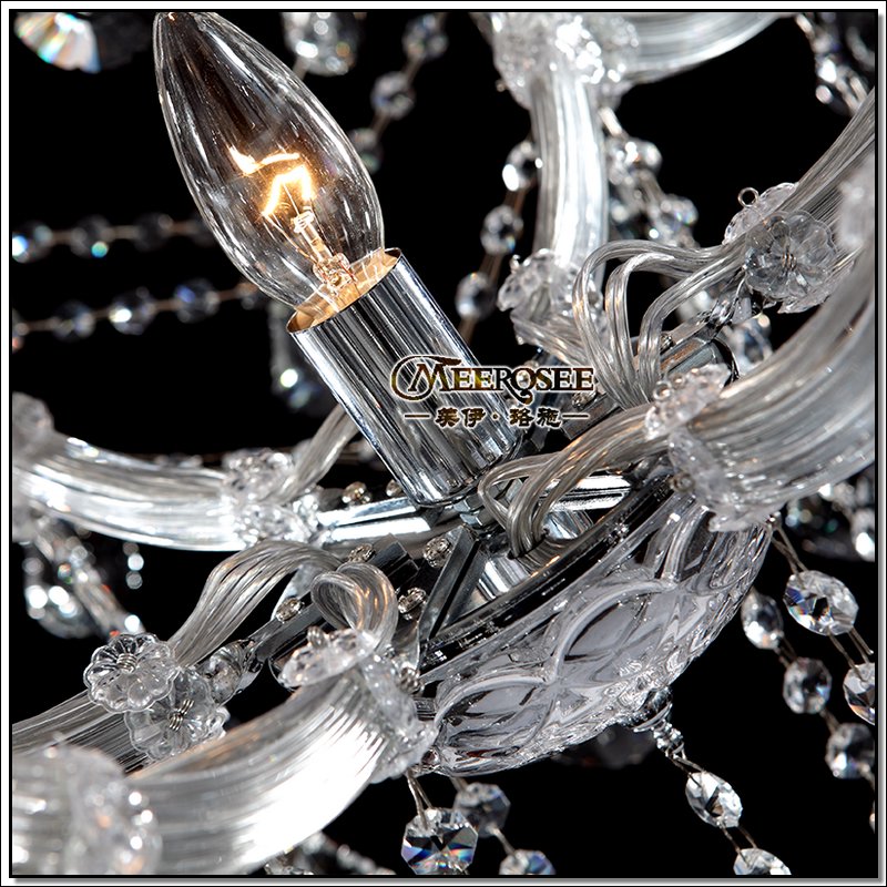 massive el clear white crystal chandelier pendelleuchte maria theresa suspension lamp in stock fast guarantee