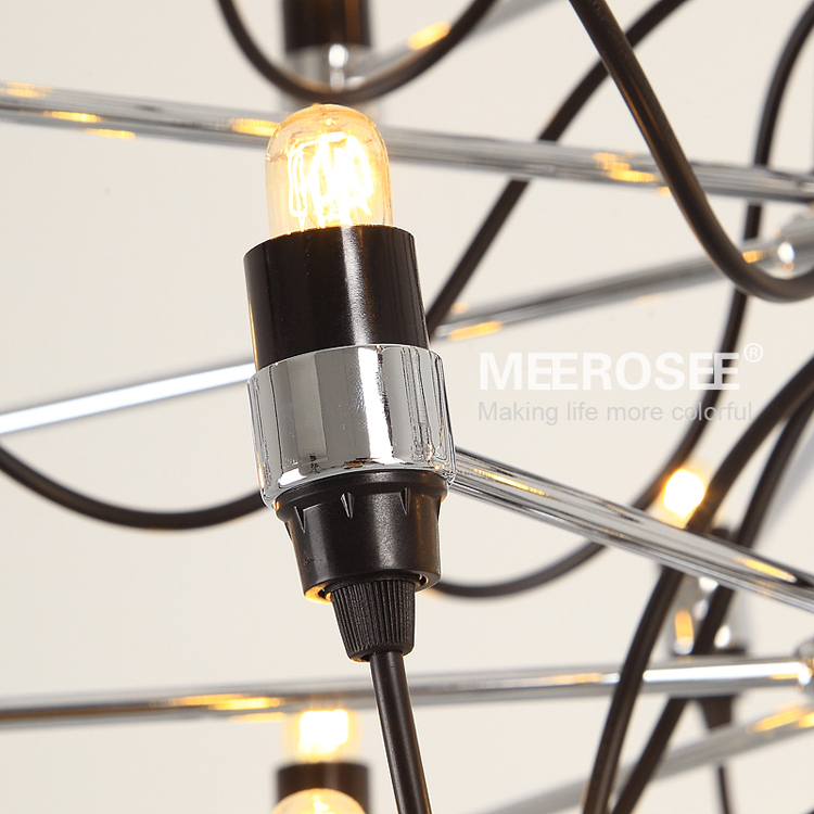 designer gino sarfatti chandelier light 30 bulbs lamp residential dinning lighting fixtures for pendant