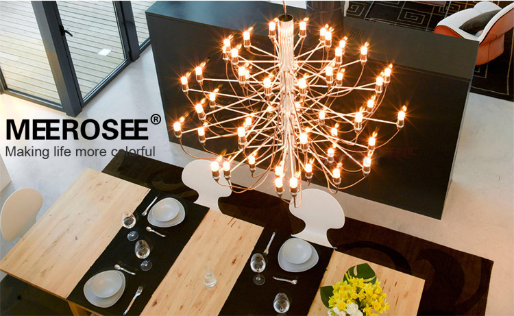 designer gino sarfatti chandelier light 30 bulbs lamp residential dinning lighting fixtures for pendant