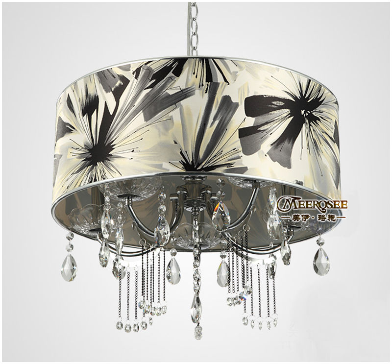 new arrival crystal pendant light / lamp / lighting fixture with lampshade for dining room and bedroom