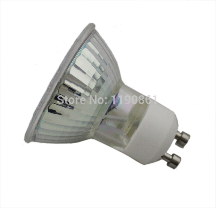 ceramic led spotlight 220v- 240v 5w gu10 led bulb lamp light 24 smd5050 white warm white home lighting - Click Image to Close