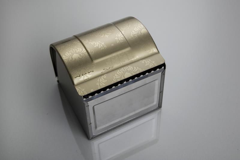 e-pack hello luxury 304 stainless steel golden polish lavatory /toilet paper holder suporte papel czj5106 wall mount tissue box