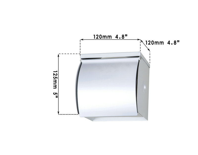 e-pack hellonew lavatory /toilet paper holder suporte de papel czj5105 wall mounted stainless steel tissue box chrome polished
