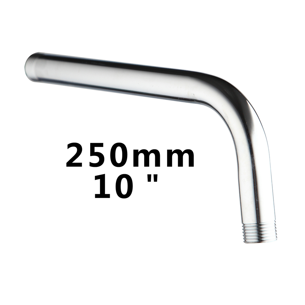 e-pak hello 10" stainless steel shower arm shower head arm 5622-25 wall-installed shower arm bathroom accessories