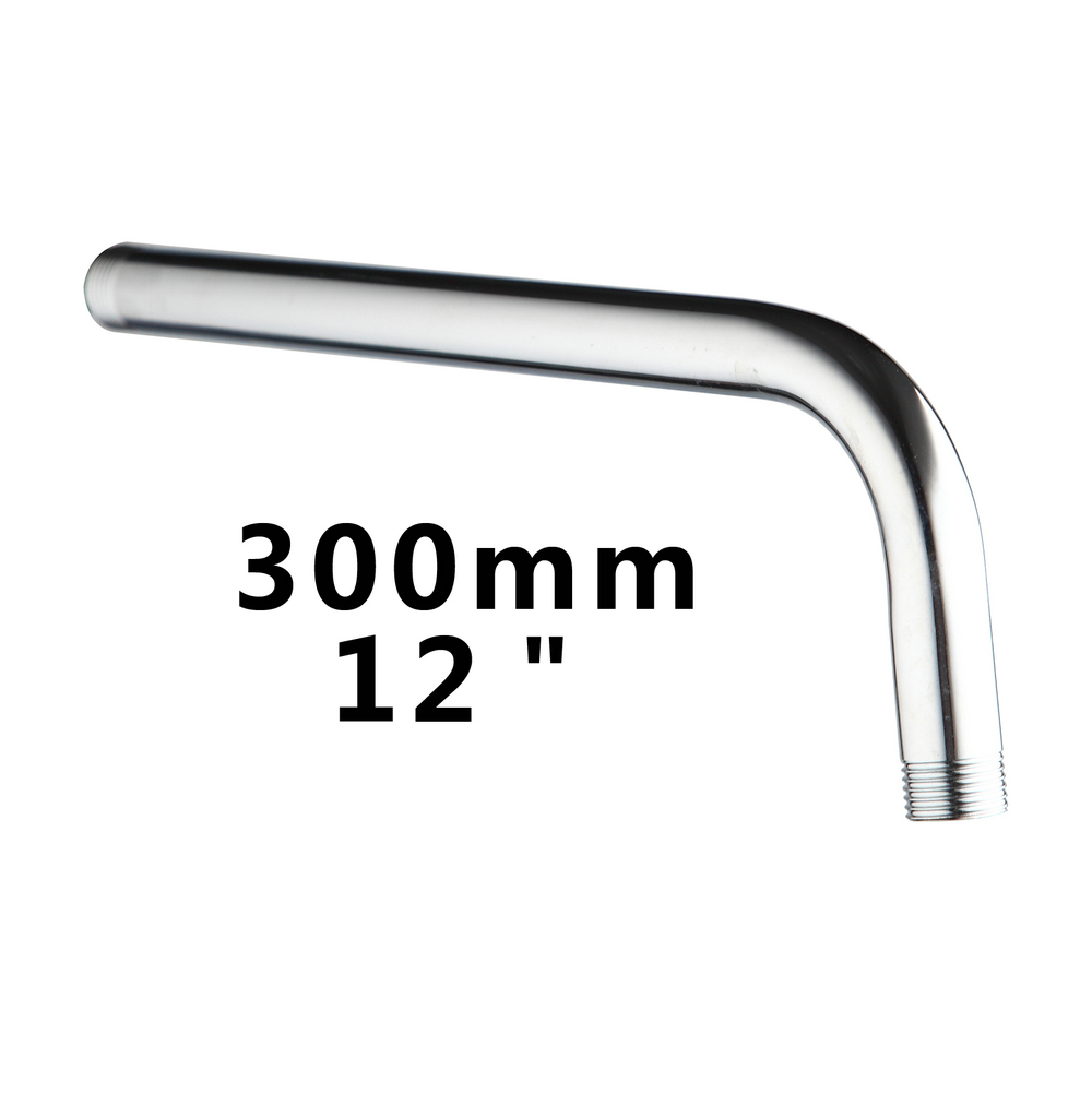 e-pak hello contemporary chrome polished shower arm 5622-30 stainless steel shower head fixed pipe shower arm wall mount