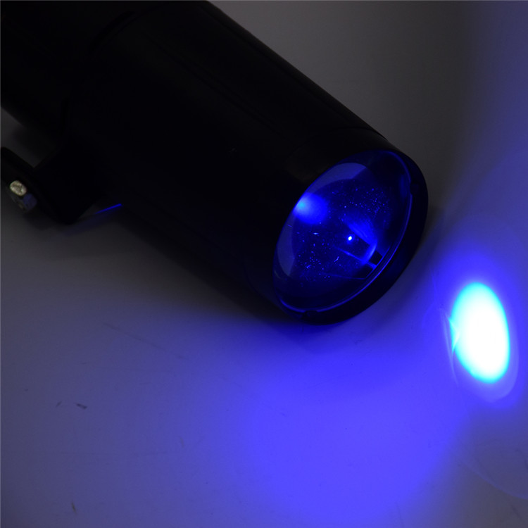 eyourlife new 3w single color blue beam led pin spot lighting effect home entertainment dj show party