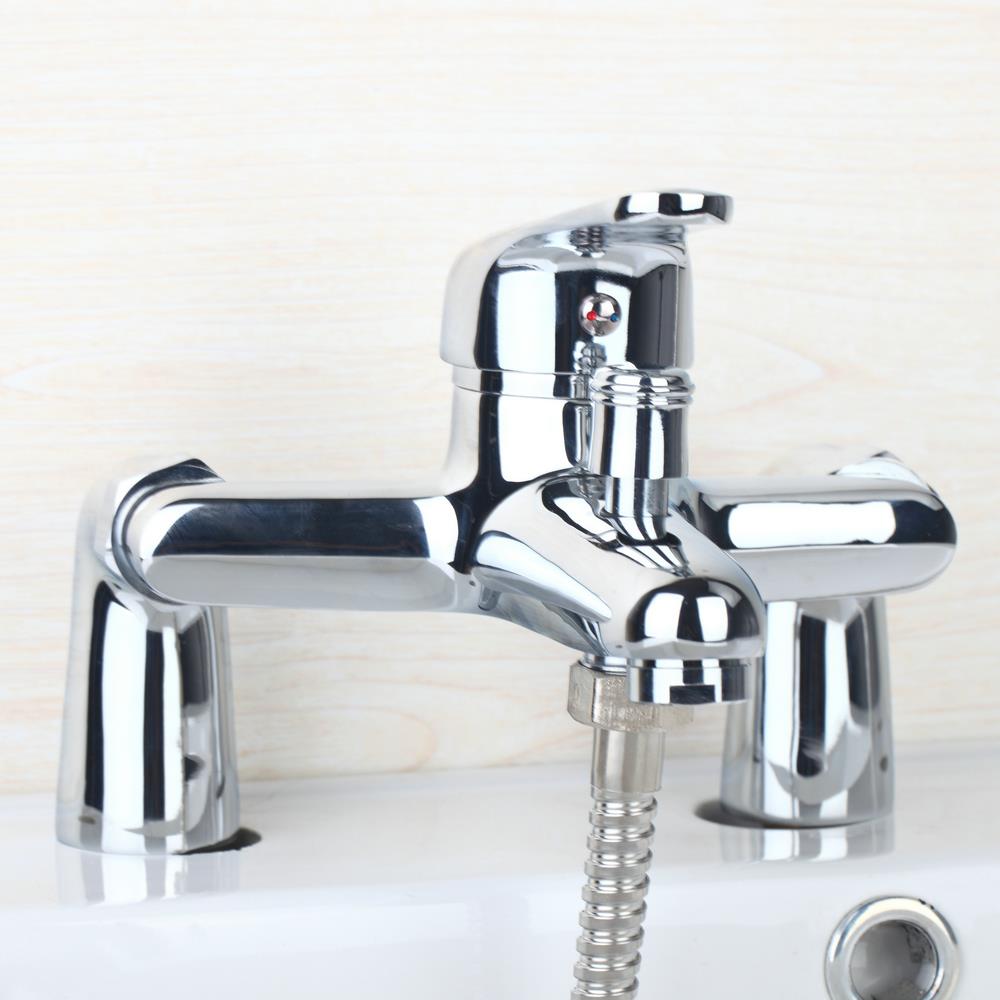 hello modern 97166-42/0 bath mixer bathtub faucet set torneira da banheira with hand shower bathroom shower deck mounted