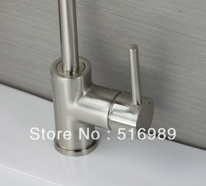 sell pull out spray brushed nickel kitchen sink mixer tap faucet mak266