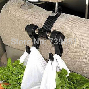 multifunction car seat hanger auto bags organizer hook accessories holder purse bag organizer holder fastener&clip headrest hook