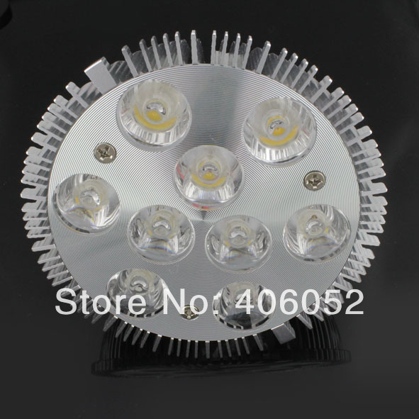 10pcs/lot whole e27 110v led spot light 18w led bulb 9*2w par30 led lamp light warm white pure white cold white