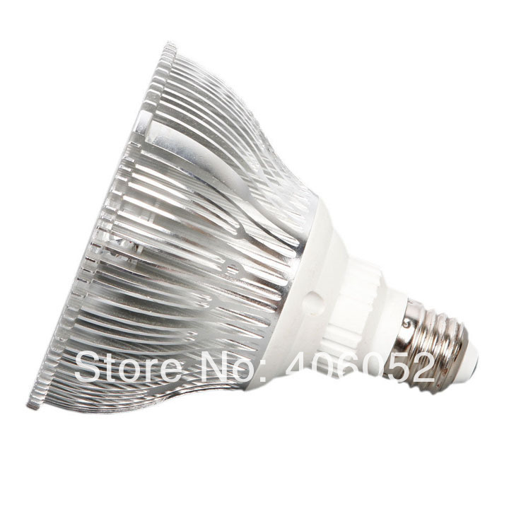 10pcs/lot whole ultra bright e27 par38 led light bulb lamp 86-265v 18 leds 36w cool/natural/warm white