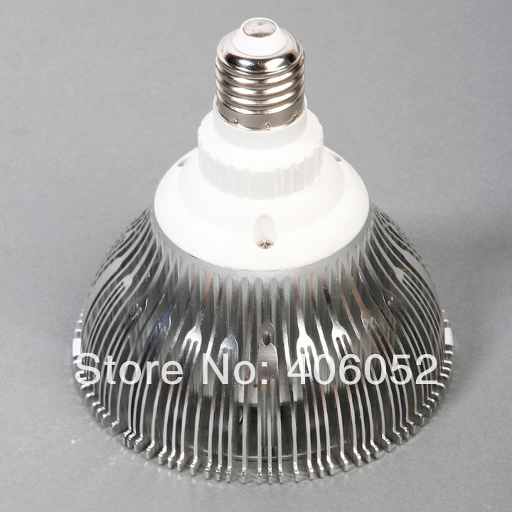 8pcs/lot whole high power 18x2w e27 36w par 38 par38 warm white pure white led light bulb lamp lighting 85-256v