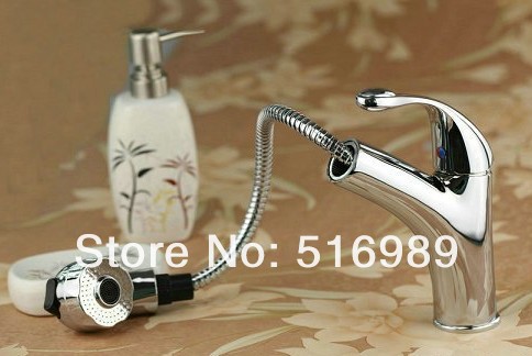 kitchen faucet torneira cozinha pull out down polished chrome swivel 360 deck mounted sink faucets,mixers &taps sdfa789