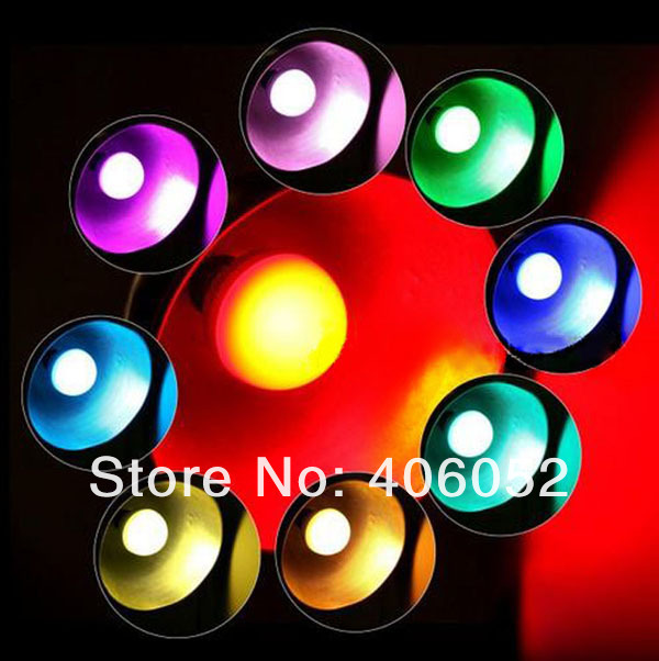 e27 10w high power rgb led bulb lamp colors changing + remote controller