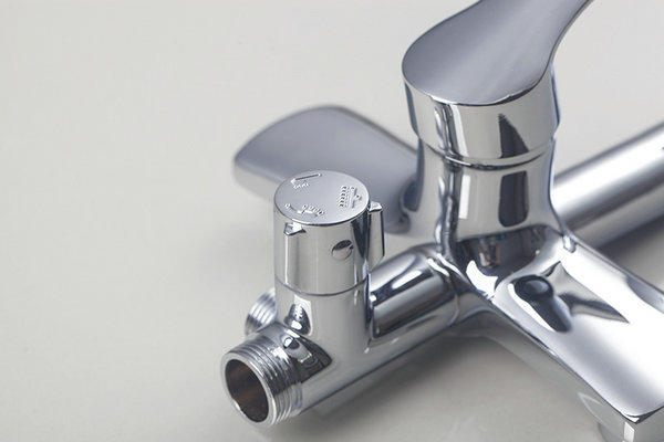 3 waterout ways bathroom brass shower set wall-mount 8" a grade abs plastic shower head chrome shower faucet ds-53033