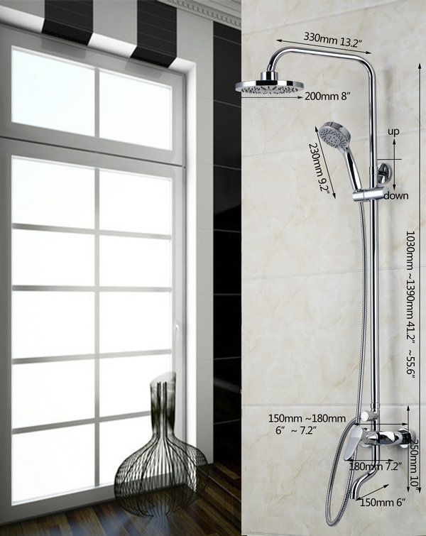 handle shower and mixer 8