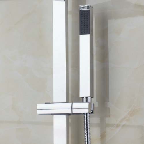 wall-mounted rain showerhead handheld spray faucet shower set chrome torneira 52004/9 bathtub wash basin sink tap mixer faucet