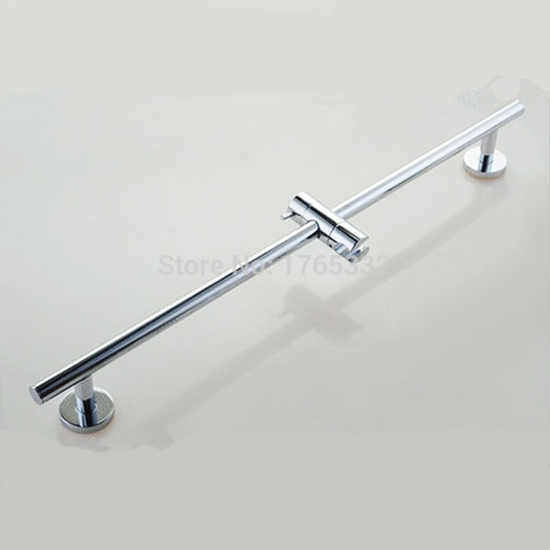 copper brass shower stainless steel shower pipe bathroom sliding bar set