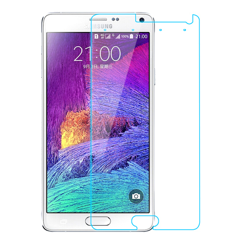 premium tempered glass screen protector for samsung galaxy note 4 0.3mm 2.5d smart touch tempered glass protective film