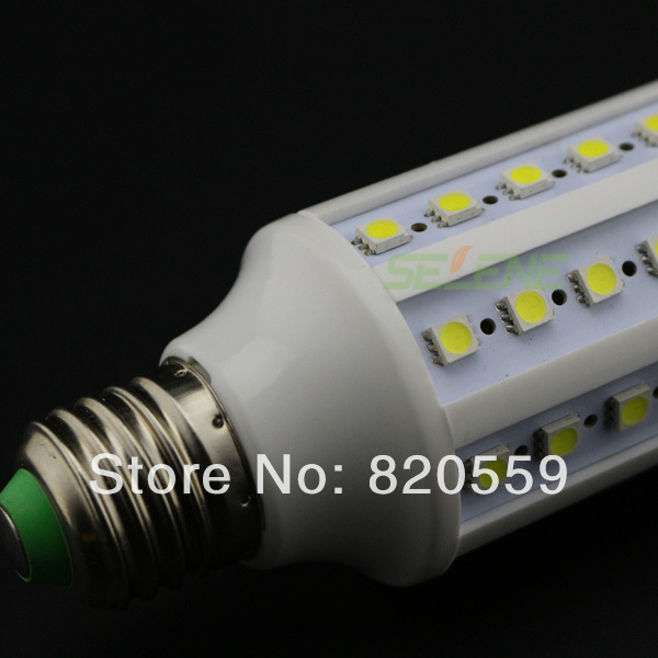 2pcs 12w e27 60led 5050 smd 220v corn bulb light lamp led light bulb lighting white/warm white