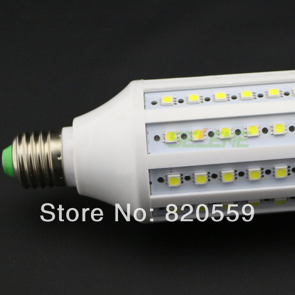 2pcs/lot 2014 new 220v e27 5050 132leds warm white white 25w led light smd high power super bright e27 corn bulb lamp
