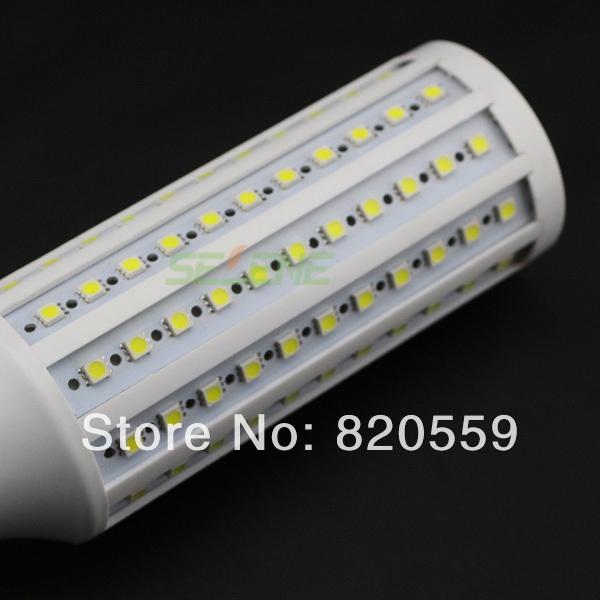 2pcs/lot 2014 new 220v e27 5050 132leds warm white white 25w led light smd high power super bright e27 corn bulb lamp